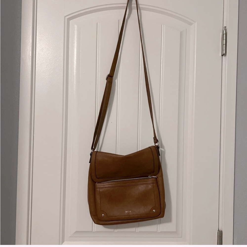 Cute leather messenger bag